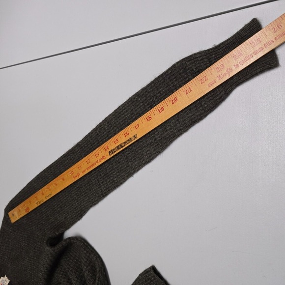 Faherty‎ Sweater Mens Small Green Long Sleeve Crew Neck Wool Cashmere READ - Picture 10 of 12